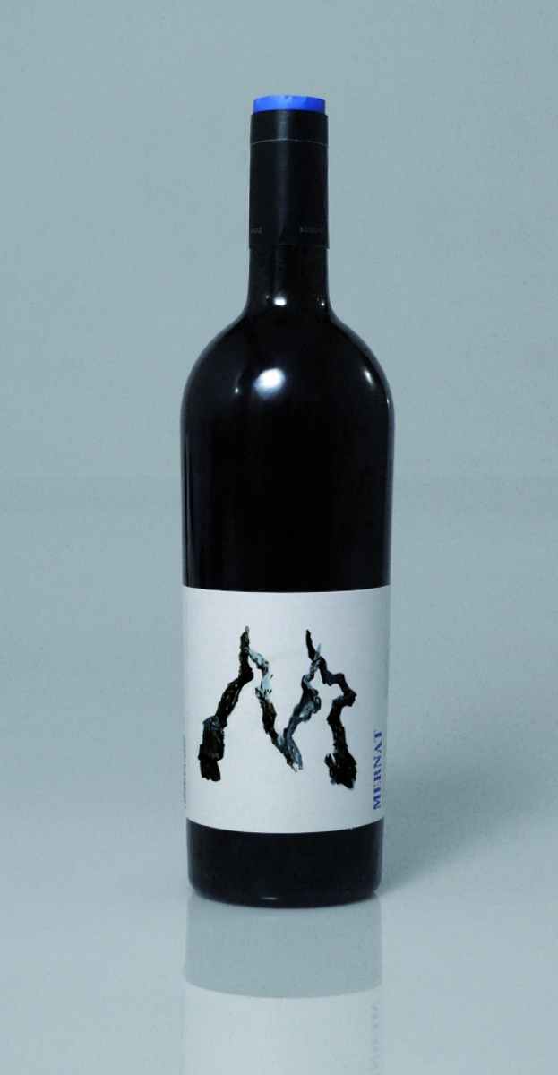 Mernat wine label